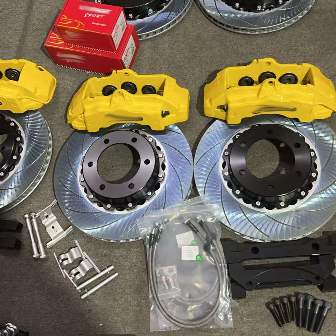 New Modification Brake Disc Ca - Forged Front Brake Caliper 4 Piston 评论和价格