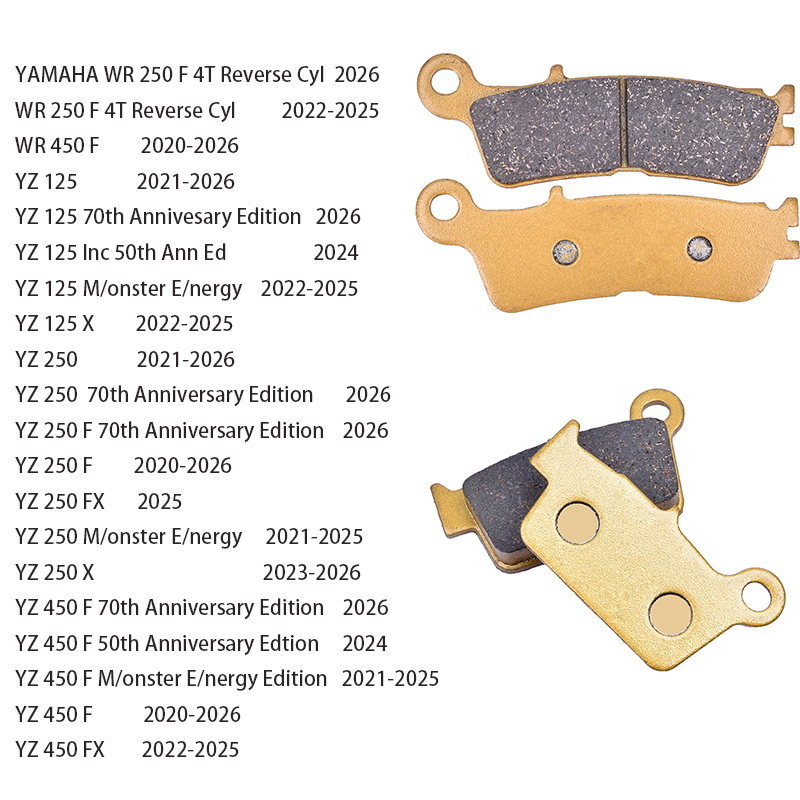 Motorcycle Front Rear Brake Pa - Carbon Ceramic Motorcycle Brake Rotor 评论和价格