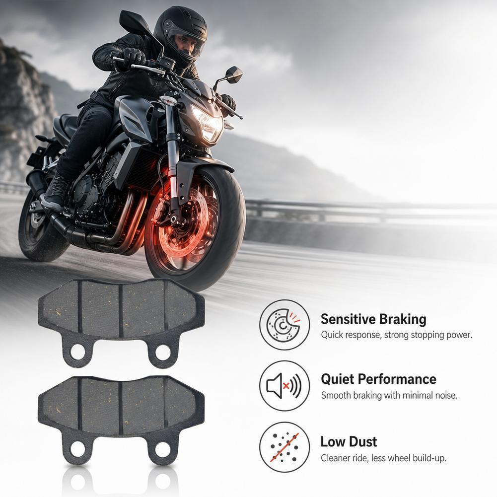 Durable Disc Brake Pads for Mo - Carbon Ceramic Motorcycle Brake Rotor 评论和价格