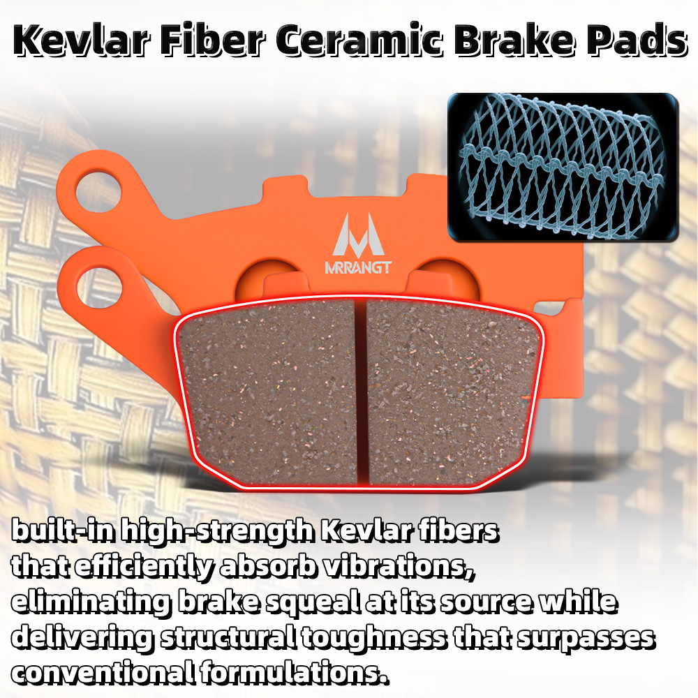 MRRANGT Ceramic Brake Pads fit - Carbon Ceramic Motorcycle Brake Rotor 评论和价格