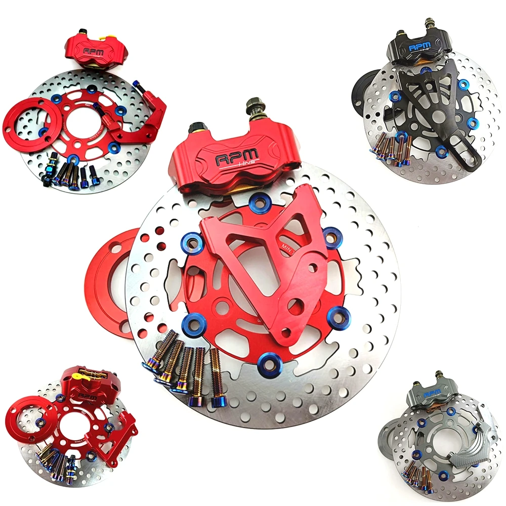 RPM CNC Electric Motorcycle Sc - Front Rear Brake Caliper Bracket Kit 评论和价格